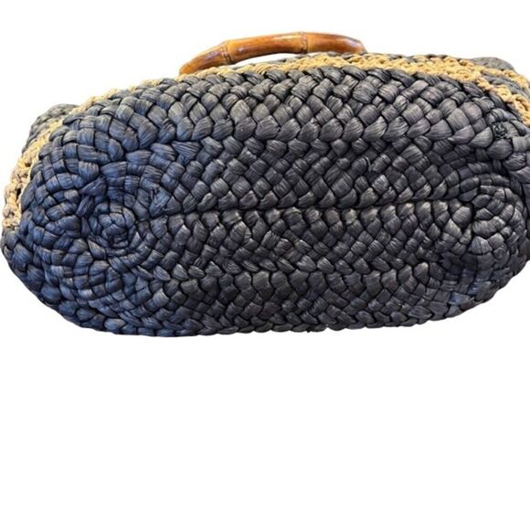 Caribbean Joe Straw Market Beach Tote Bag - Picture 6 of 13